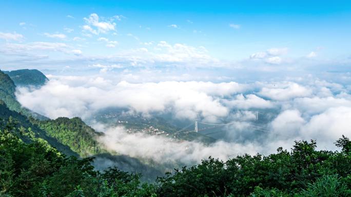 拨开薄雾见三峡（地面机位）