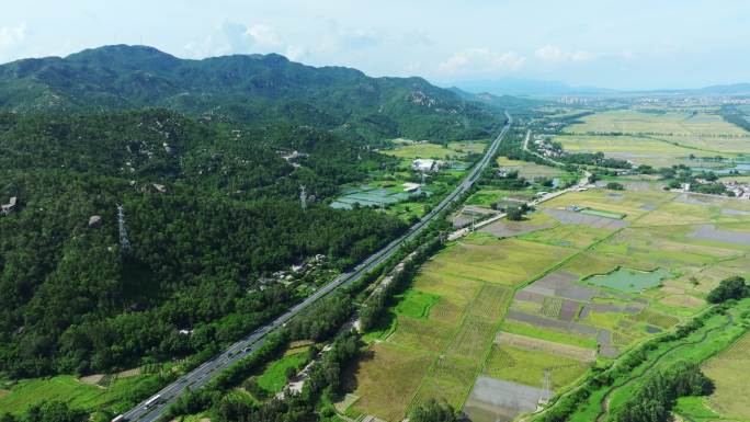 航拍中国广东江门高速公路