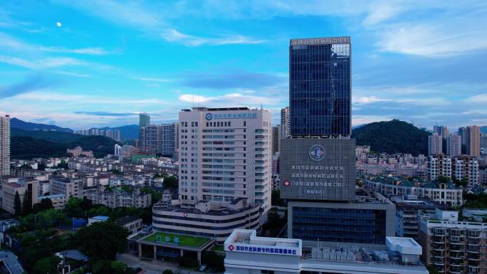 深圳罗湖建筑高楼医院外景3/8