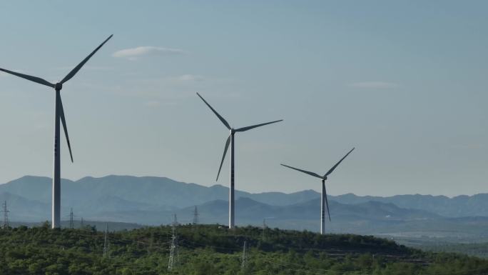 4K绿色能源 风力发电