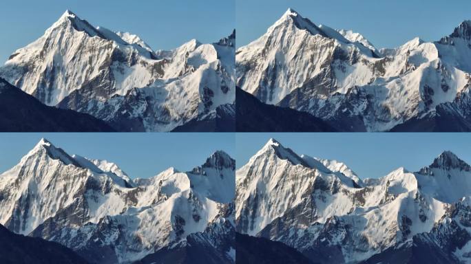 新疆伊犁夏塔雪山