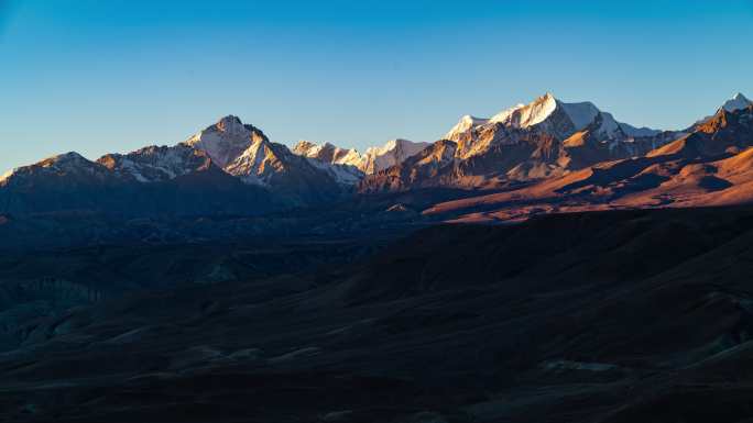 8K60p西藏普兰雪山