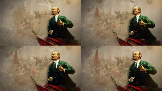 列宁与俄国十月革命