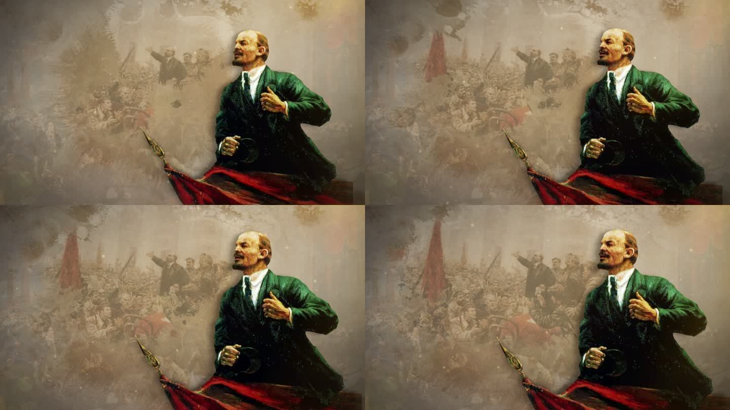 列宁与俄国十月革命
