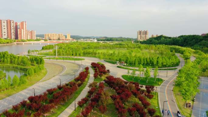 湖北远安生态湿地公园桃花岛公园