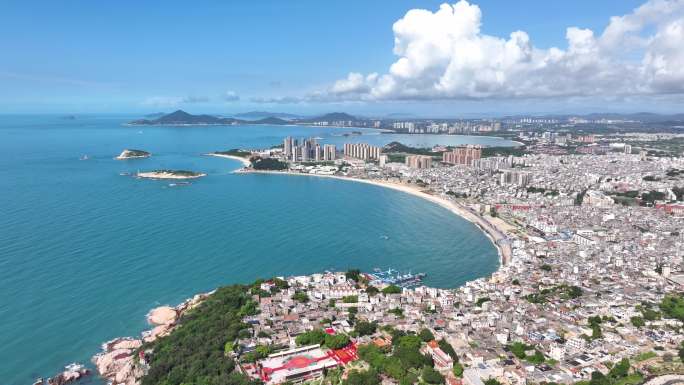 东山岛南门湾全景