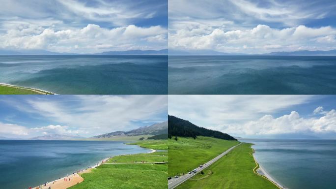 新疆赛里木湖航拍