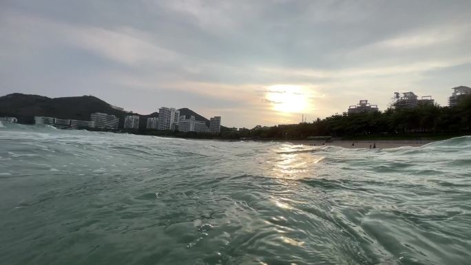 06海浪 浪花 玻璃海