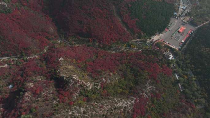 山东临朐县石门坊红叶谷