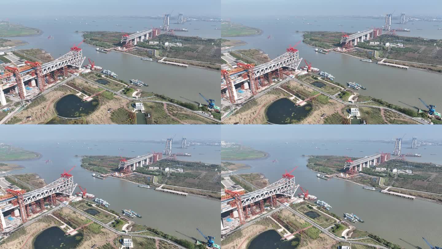 常态长江大桥航拍