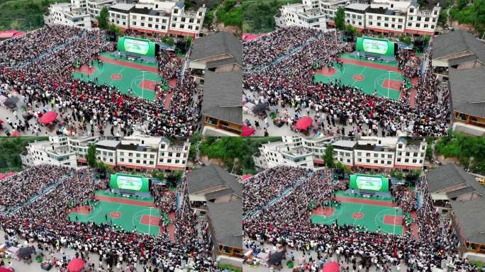 贵州黔东南州台盘乡村ba_航拍v