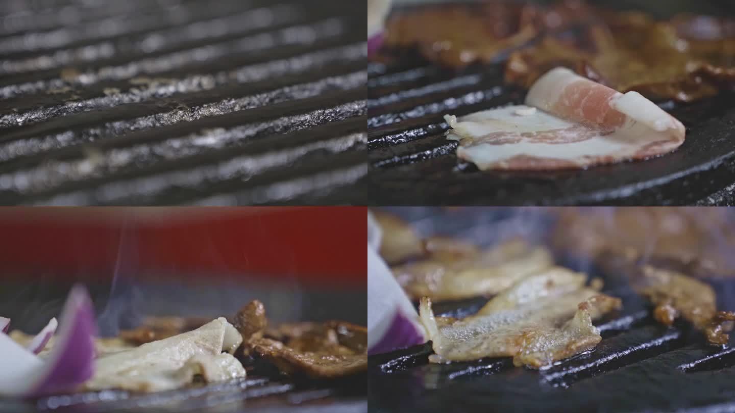 老北京传统名吃炙子烤肉铁板烤肉
