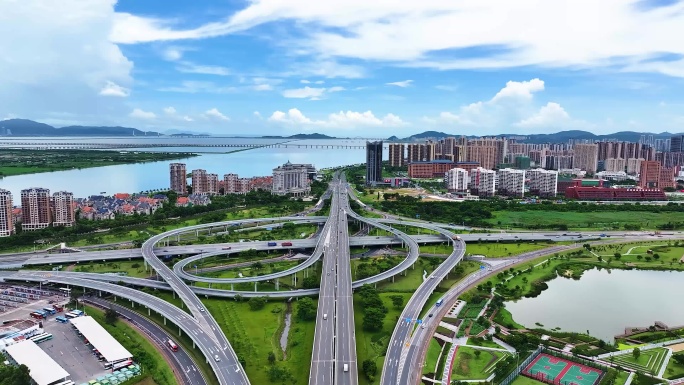 珠海金湾立交城市建设