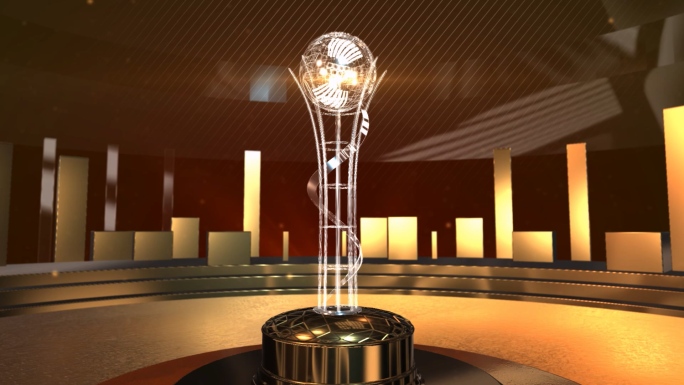水晶奖杯开场颁奖视频大气年会颁奖活动盛典