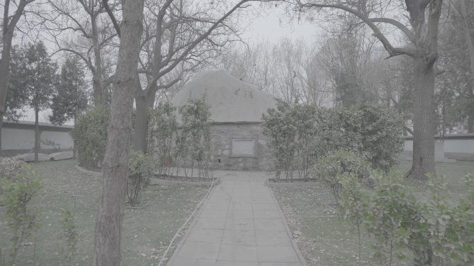 北京金中都城遗址公园三处遗址带log拍摄