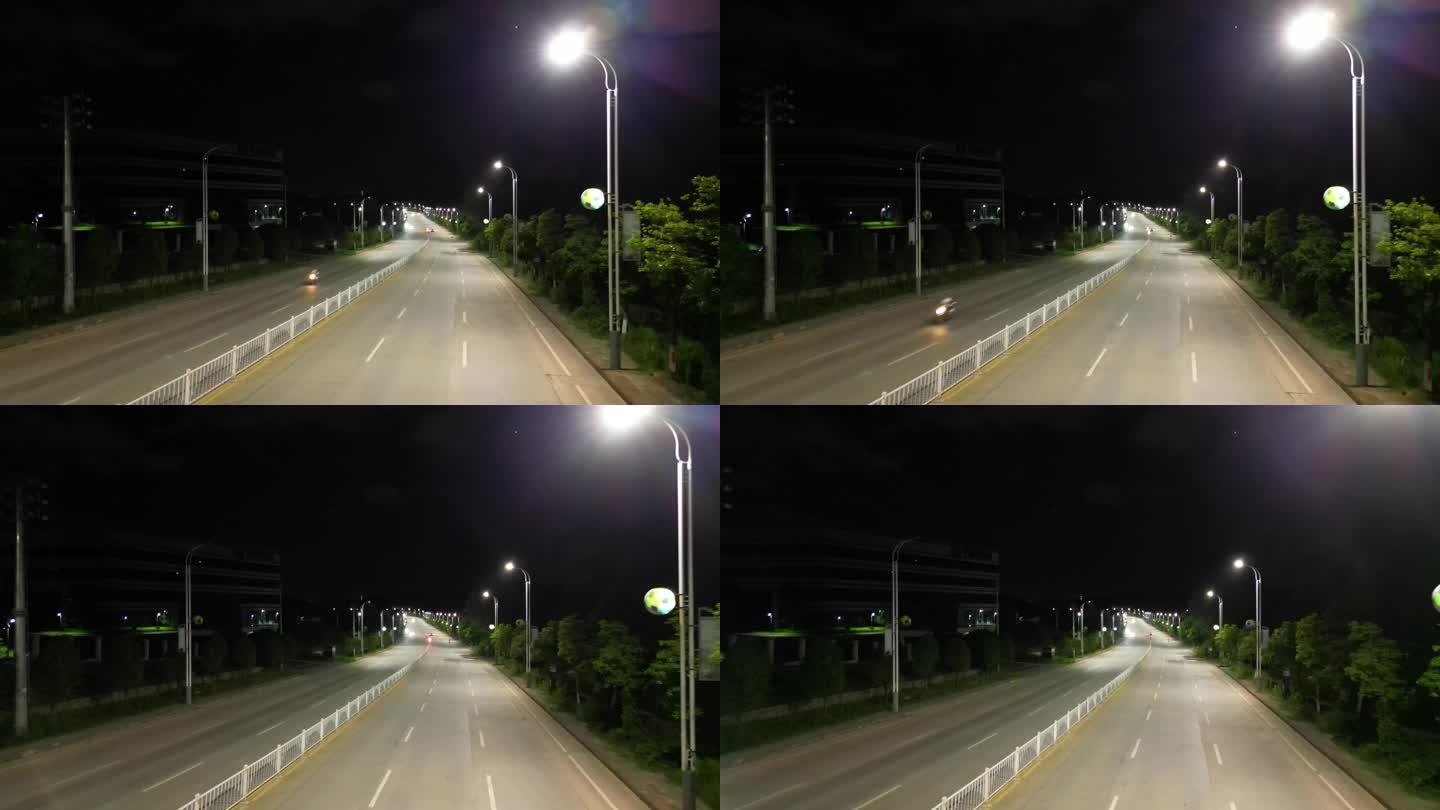 夜晚马路