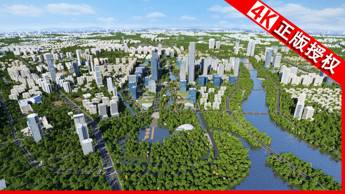 城市生长城市发展建筑生长城市变迁城市规划