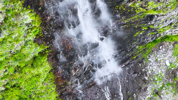 4K航拍川西阿坝州毕棚沟风光美景