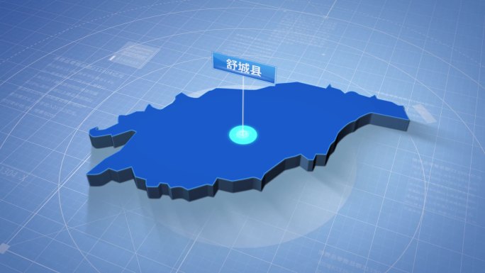 舒城县蓝色三维科技区位地图