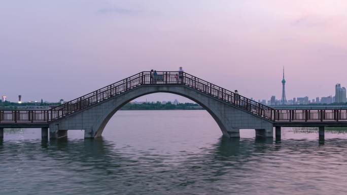 洛阳 洛河亲水栈道延时