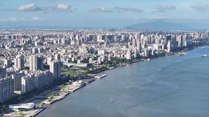 汕头内海湾航拍