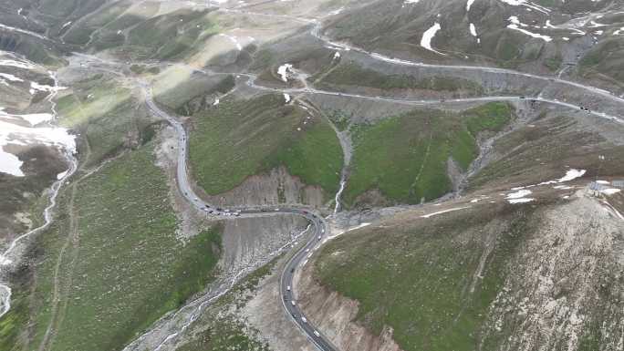 新疆独库公路航拍