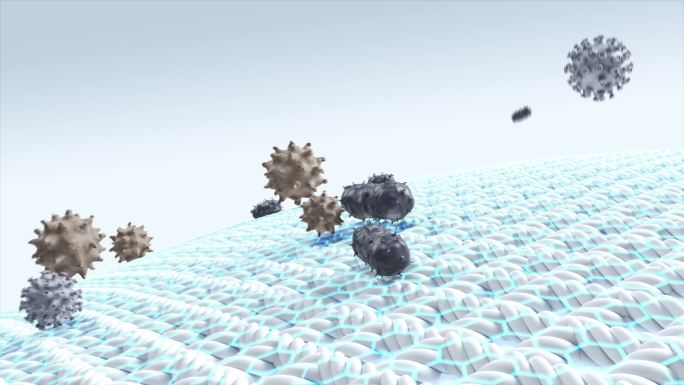 抗菌面料3D动画