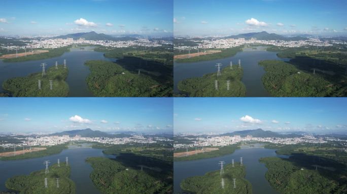 【正版素材】深圳宝安石岩湖，石岩水库