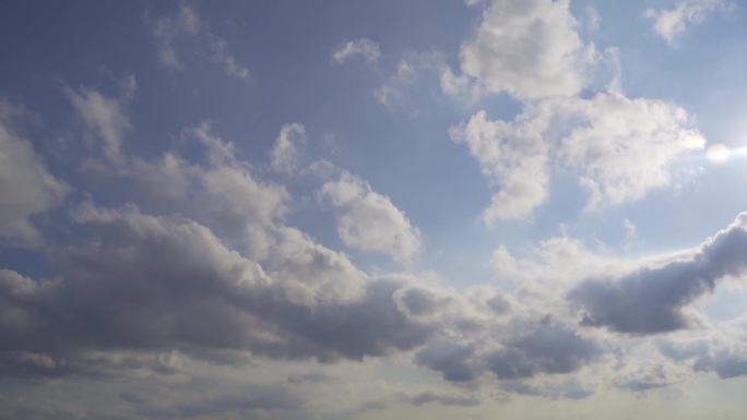 云层 天空 天空延时 云聚云散