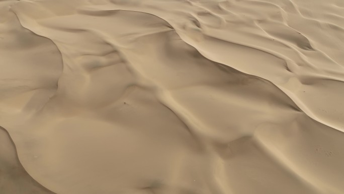 沙漠沙丘航拍