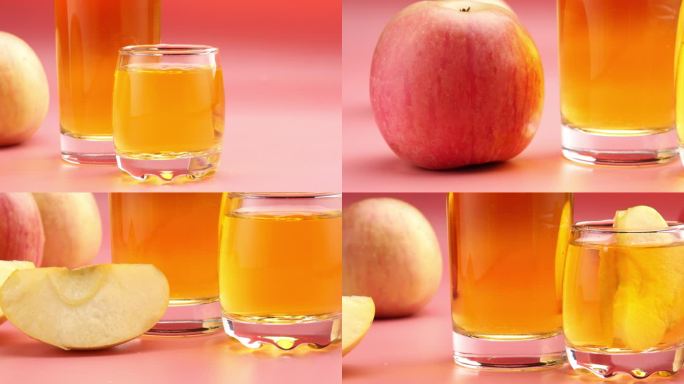 苹果醋苹果汁苹果拍摄