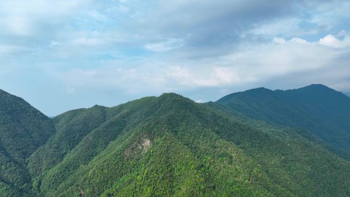 4K航拍大围山深山大山原始森林丛林峻岭2