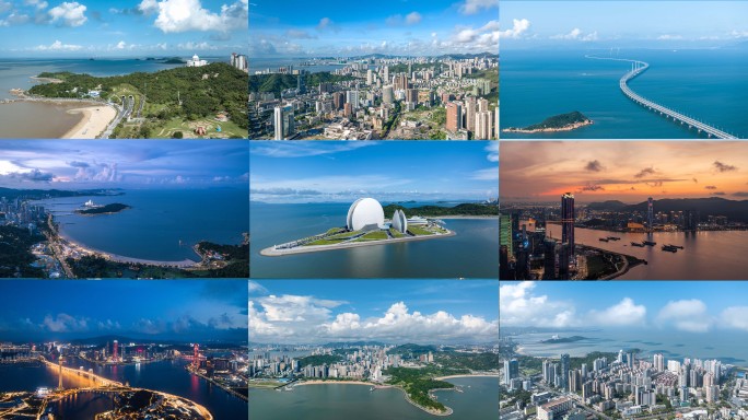 2023珠海城市延时宣传片（12组镜头）
