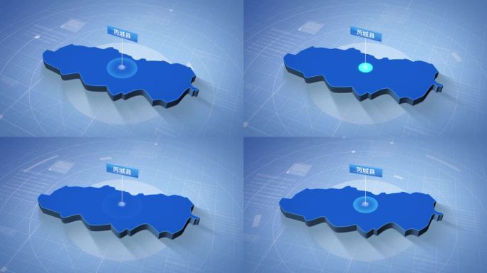 芮城县蓝色三维科技区位地图