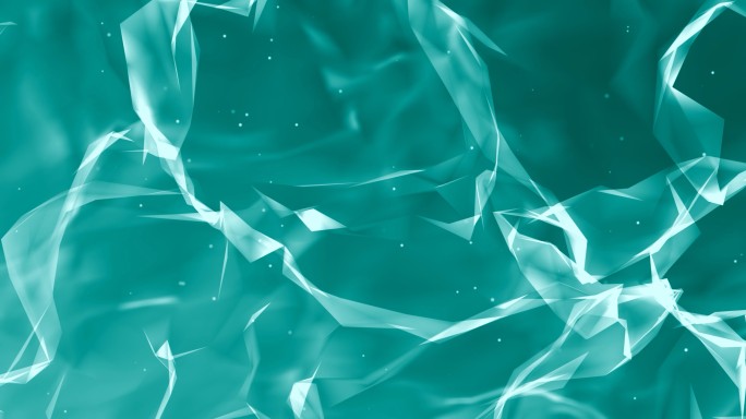 青色 水 绿色 布料 水纹 小粒子 褶皱
