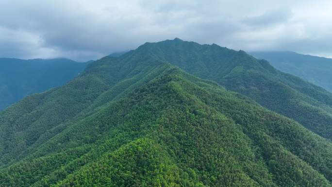 4K航拍大围山深山原始森林丛林峻岭合集8