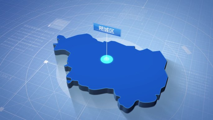 朔城区蓝色三维科技区位地图