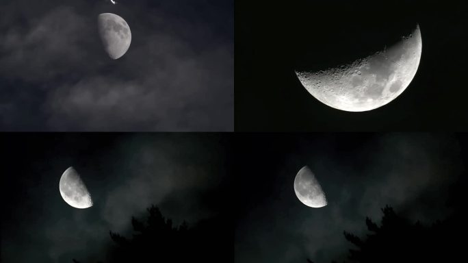 月亮月球-多组