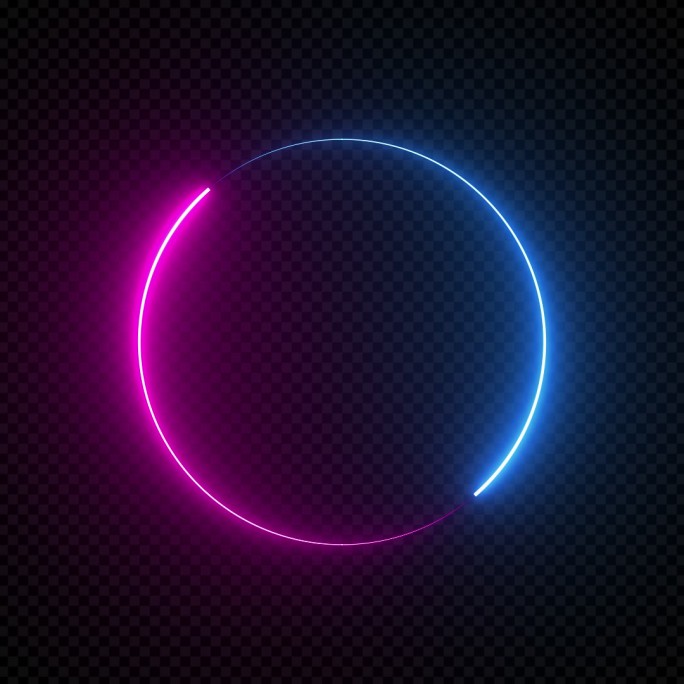 圆环游戏UI头像框循环带通道