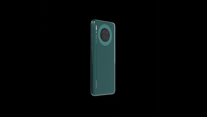 华为Huawei Mate 30绿色手机