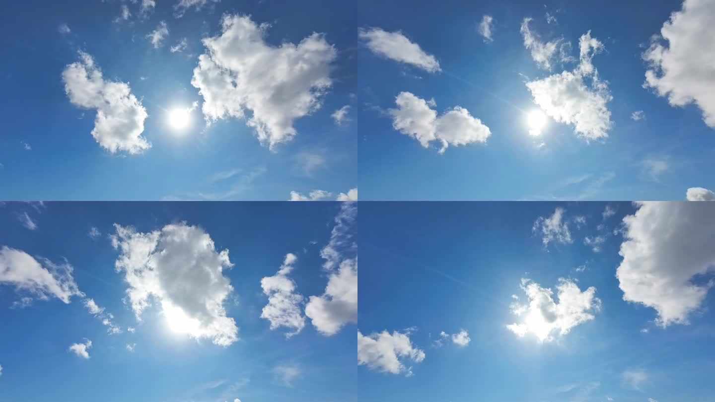 仰望天空 烈日