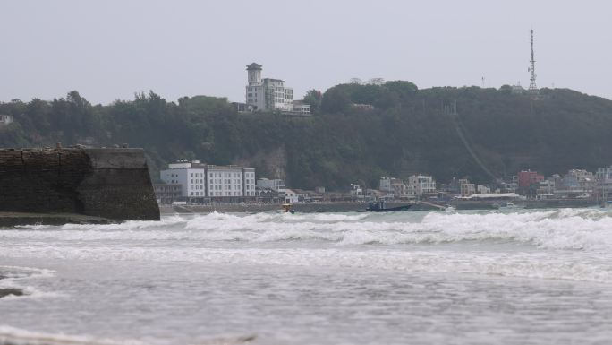 海浪慢门拍摄