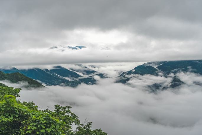 宜昌五峰山云云海山顶延时