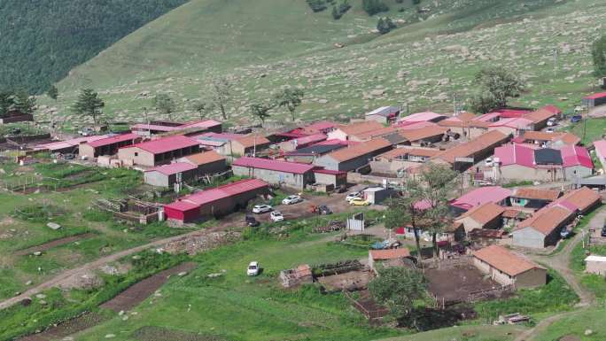 河北海拔最高的山村蔚县茶山村地理地貌