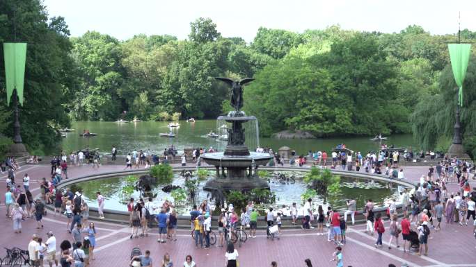 美国纽约曼哈顿中央公园4K