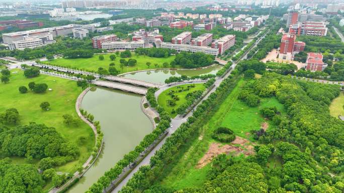 上海市闵行区上海交通大学闵行校区校园风景