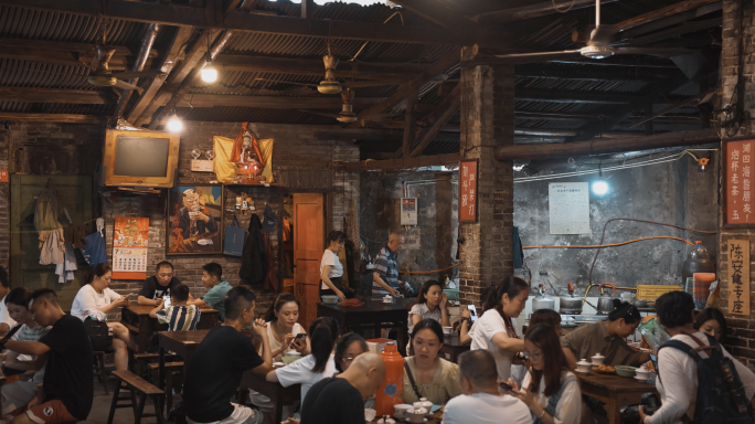 老茶馆人文市井烟火气