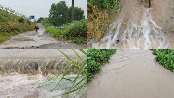 洪水泛滥洪水灾害洪水过后洪水淹没洪涝灾害