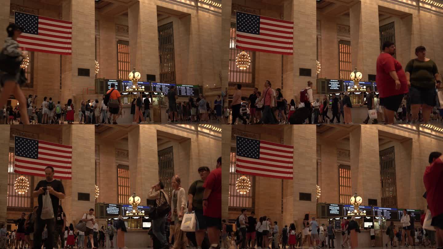 4K：纽约中央火车站