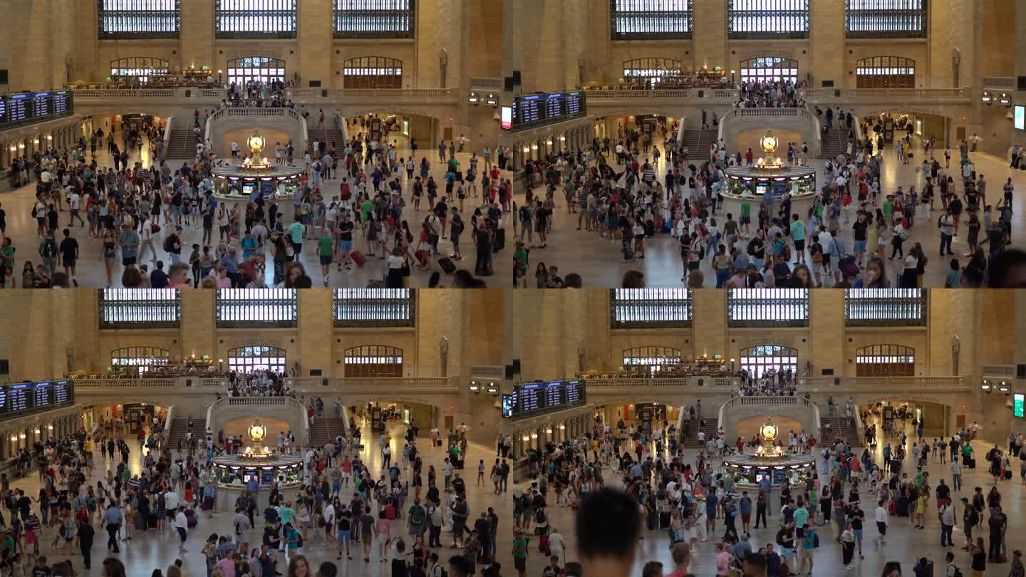 纽约中央火车站画面